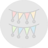 Garlands Vector Icon Design