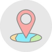 Map pointer Vector Icon Design