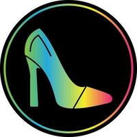 diseño de icono de vector de tacones altos