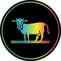 Cow Vector Icon Design