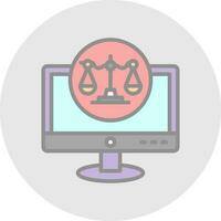 Legal Vector Icon Design