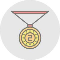 Medal Vector Icon Design