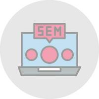 Sem Vector Icon Design