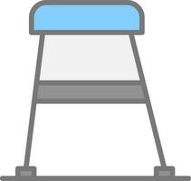 Stool Vector Icon Design