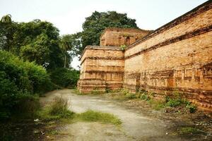 restos de nalanda Universidad foto