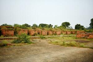 restos de nalanda Universidad foto