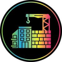 Construction site Vector Icon Design