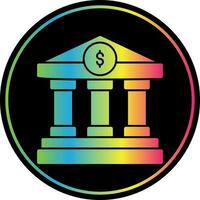 Government building Vector Icon Design