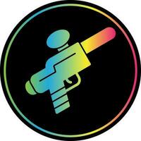 diseño de icono de vector de paintball