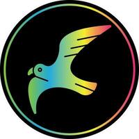 diseño de icono de vector de gaviota