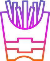 Frites Vector Icon Design