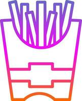 Frites Vector Icon Design