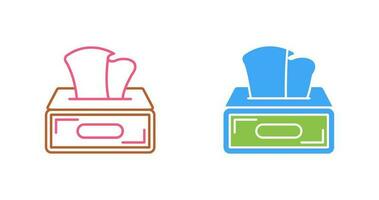 Tissue Box Vector Icon