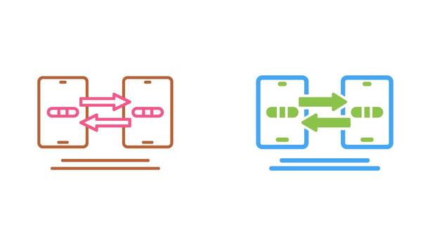 Data Synchronization Vector Icon