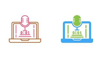 Voice Recorder Vector Icon