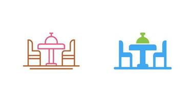 Dinning Table Vector Icon