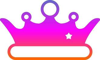 Crown Vector Icon Design