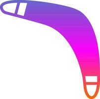 diseño de icono de vector de boomerang