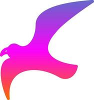 Seagull Vector Icon Design