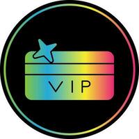 Vip card Vector Icon Design