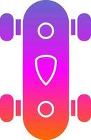 Longboard Vector Icon Design