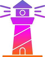 Lighthouse Vector Icon Design