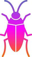 Cockroach Vector Icon Design