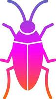 Cockroach Vector Icon Design