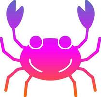 Crab Vector Icon Design