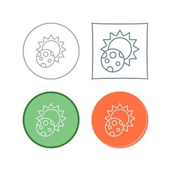 Eclipse Vector Icon