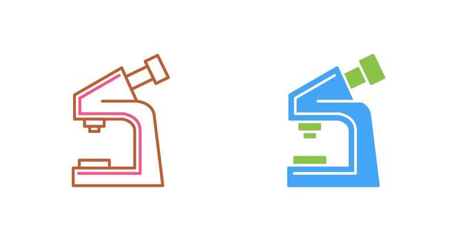 Microscope Vector Icon