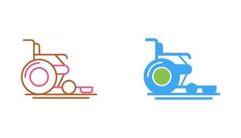 Wheel Chair Vector Icon