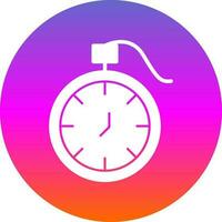 Pocket watch Vector Icon Design