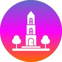 Dom tower Vector Icon Design