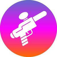 diseño de icono de vector de paintball