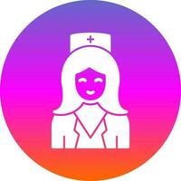 Nurse Vector Icon Design