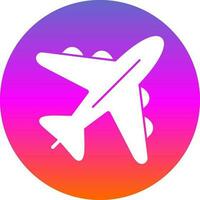 Airplane Vector Icon Design