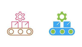 Conveyor Belt Vector Icon