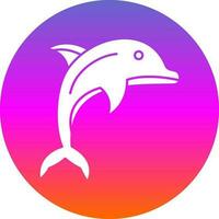 Dolphin Vector Icon Design