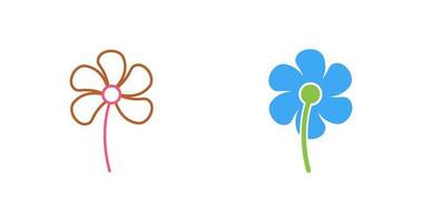 Small flowers Vector Icon