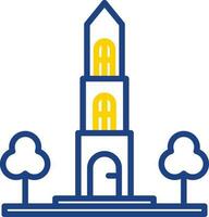 Dom tower Vector Icon Design