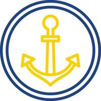 Anchor Vector Icon Design