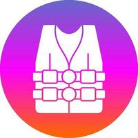 Life vest Vector Icon Design