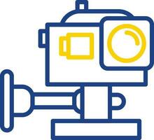 Action camera Vector Icon Design