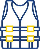 Life jacket Vector Icon Design