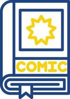 Comic book Vector Icon Design