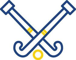 diseño de icono de vector de hockey sobre hielo