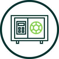 Safe box Vector Icon Design