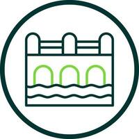 Canal Vector Icon Design