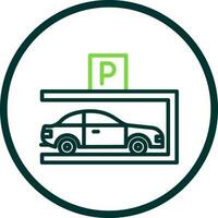 Parking Vector Icon Design